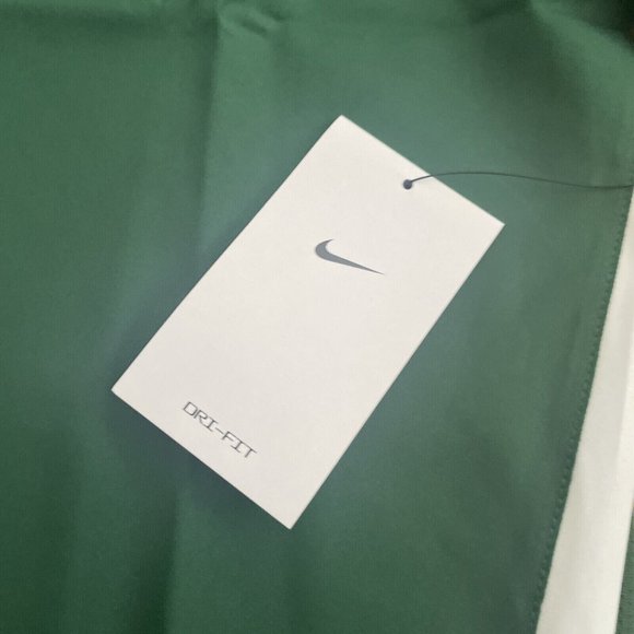 Nike Untouchable Speed V Neck Short Sleeve Jersey Mens Green 881252-342 XL - Picture 9 of 9